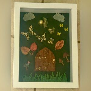 Shadow box diorama exploded fairy world